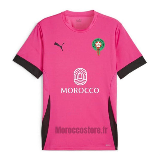 Maillot Maroc Rose authentique 2024/25